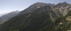 Archiv Foto Webcam Checrouit Panoramablick, Courmayeur 11:00