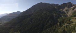 Archiv Foto Webcam Checrouit Panoramablick, Courmayeur 10:00