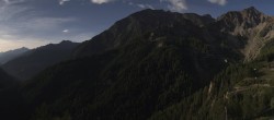 Archiv Foto Webcam Checrouit Panoramablick, Courmayeur 07:00