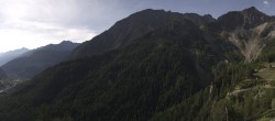 Archiv Foto Webcam Checrouit Panoramablick, Courmayeur 09:00