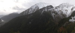 Archiv Foto Webcam Checrouit Panoramablick, Courmayeur 07:00