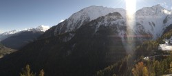 Archiv Foto Webcam Checrouit Panoramablick, Courmayeur 13:00