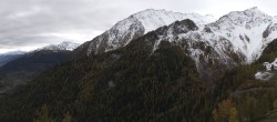Archived image Webcam Panorama over Checrouit Courmayeur 09:00