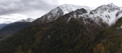 Archiv Foto Webcam Checrouit Panoramablick, Courmayeur 11:00
