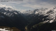 Archiv Foto Webcam Tristner/ Zillertal - Blick zum Grinberg 01:00