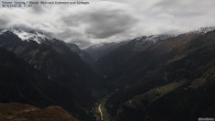 Archiv Foto Webcam Tristner/ Zillertal - Blick zum Grinberg 01:00