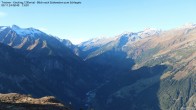 Archiv Foto Webcam Tristner/ Zillertal - Blick zum Grinberg 07:00