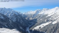 Archiv Foto Webcam Tristner/ Zillertal - Blick zum Grinberg 09:00