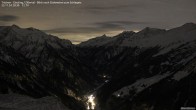 Archiv Foto Webcam Tristner/ Zillertal - Blick zum Grinberg 19:00