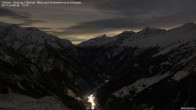 Archiv Foto Webcam Tristner/ Zillertal - Blick zum Grinberg 23:00