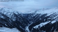 Archiv Foto Webcam Tristner/ Zillertal - Blick zum Grinberg 06:00