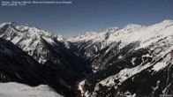 Archiv Foto Webcam Tristner/ Zillertal - Blick zum Grinberg 23:00