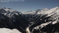 Archiv Foto Webcam Tristner/ Zillertal - Blick zum Grinberg 03:00