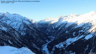 Archiv Foto Webcam Tristner/ Zillertal - Blick zum Grinberg 07:00