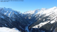 Archiv Foto Webcam Tristner/ Zillertal - Blick zum Grinberg 09:00