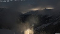 Archiv Foto Webcam Tristner/ Zillertal - Blick zum Grinberg 23:00