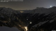 Archiv Foto Webcam Tristner/ Zillertal - Blick zum Grinberg 19:00