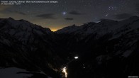 Archiv Foto Webcam Tristner/ Zillertal - Blick zum Grinberg 23:00