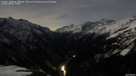 Archiv Foto Webcam Tristner/ Zillertal - Blick zum Grinberg 03:00