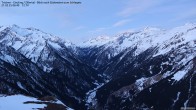 Archiv Foto Webcam Tristner/ Zillertal - Blick zum Grinberg 05:00