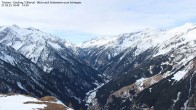 Archiv Foto Webcam Tristner/ Zillertal - Blick zum Grinberg 09:00