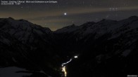 Archiv Foto Webcam Tristner/ Zillertal - Blick zum Grinberg 23:00