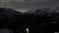 Archiv Foto Webcam Tristner/ Zillertal - Blick zum Grinberg 03:00