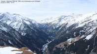 Archiv Foto Webcam Tristner/ Zillertal - Blick zum Grinberg 09:00