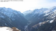 Archiv Foto Webcam Tristner/ Zillertal - Blick zum Grinberg 13:00