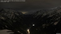 Archiv Foto Webcam Tristner/ Zillertal - Blick zum Grinberg 19:00