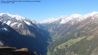 Archiv Foto Webcam Tristner/ Zillertal - Blick zum Grinberg 07:00
