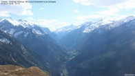 Archiv Foto Webcam Tristner/ Zillertal - Blick zum Grinberg 15:00