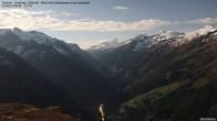 Archiv Foto Webcam Tristner/ Zillertal - Blick zum Grinberg 23:00