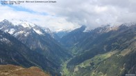 Archiv Foto Webcam Tristner/ Zillertal - Blick zum Grinberg 09:00