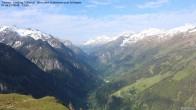 Archiv Foto Webcam Tristner/ Zillertal - Blick zum Grinberg 07:00