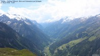 Archiv Foto Webcam Tristner/ Zillertal - Blick zum Grinberg 13:00