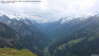 Archiv Foto Webcam Tristner/ Zillertal - Blick zum Grinberg 17:00