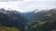 Archiv Foto Webcam Tristner/ Zillertal - Blick zum Grinberg 06:00