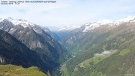 Archiv Foto Webcam Tristner/ Zillertal - Blick zum Grinberg 07:00