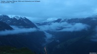 Archiv Foto Webcam Tristner/ Zillertal - Blick zum Grinberg 03:00