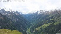 Archiv Foto Webcam Tristner/ Zillertal - Blick zum Grinberg 11:00