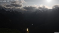 Archiv Foto Webcam Tristner/ Zillertal - Blick zum Grinberg 23:00