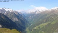 Archiv Foto Webcam Tristner/ Zillertal - Blick zum Grinberg 07:00