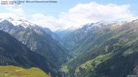 Archiv Foto Webcam Tristner/ Zillertal - Blick zum Grinberg 11:00
