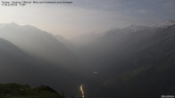 Archiv Foto Webcam Tristner/ Zillertal - Blick zum Grinberg 23:00