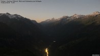 Archiv Foto Webcam Tristner/ Zillertal - Blick zum Grinberg 23:00