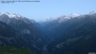 Archiv Foto Webcam Tristner/ Zillertal - Blick zum Grinberg 03:00