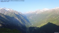 Archiv Foto Webcam Tristner/ Zillertal - Blick zum Grinberg 06:00