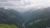 Archiv Foto Webcam Tristner/ Zillertal - Blick zum Grinberg 17:00