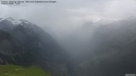 Archiv Foto Webcam Tristner/ Zillertal - Blick zum Grinberg 19:00